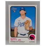 2022 Topps Heritage Bobby Witt RC 520