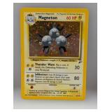 2000 Pokemon Base Set 2 Magneton Holo #9 DMG