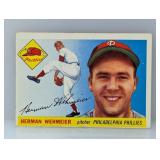 1955 Topps #29 - Herm Wehmeier 'Phillies'