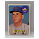 1969 Topps #480 Tom Seaver HOF Mets Indents