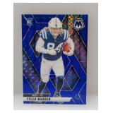 2025 Tyler Warren Mosaic Blue Reactive Prizm RC/99