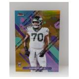 2025 Topps Finest MEMBOU RC GOLD GEO W/COATING /50