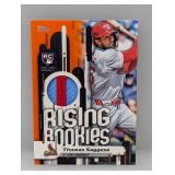 2025 Topps Thomas Saggese Relic #8/25
