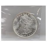 1896 90% Silv Morgan $1 Dollar