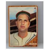 1962 Topps Hi # Hoyt Wilhelm HOF Orioles Surface