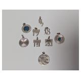 15.38G .925 Sterl Charms/Pendants