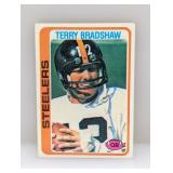 1978 Topps #65 Terry Bradshaw Stain