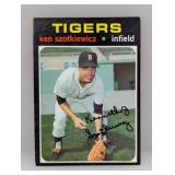 1971 TOPPS KEN SZOTKIEWICZ TUFF 7TH SERIES HN S