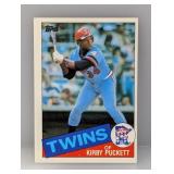 1985 Topps #536 Kirby Puckett (Rookie) HOF Twins