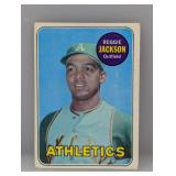 1969 Topps #260 Reggie Jackson Rookie HOF Indents