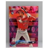 2018 Topps Chrome Shohei Ohtani Pink Ref HMT32