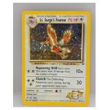 2000 Pokemon Gym Heroes Lt. Surges Fearow Holo DMG