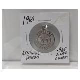.925 Sterl Kentucky Derby Charm/Pendant