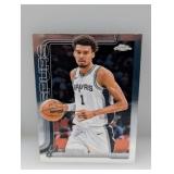 2025 Topps Chrome Victor Wembanyama #221
