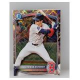 2025 Bowman Chrome Prospect Laser Roman Anthony
