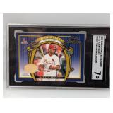 2003 Pujols Donruss TT RC Year Bat /100 SGC 7