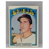 1972 TOPPS DAVE JOHNSON TUFF 7TH SERIES HN 680 S