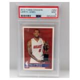 2012 Stickers LeBron James #262 PSA 9 Miami Heat