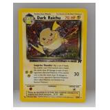 2000 Pokemon Team Rocket Dark Raichu Holo #83 HP