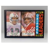 1985 Topps #192 HOF Leaders Dan Marino/Joe Montana