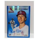 38/99 2023 Topps Ch Liberatore RC Auto Blue Prism