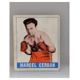1948 LEAF Boxing MARCEL CERDAN CHAMPION 42 S/S