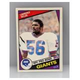 1984 Lawrence Taylor Topps #321 Stains