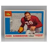 1955 Topps All American JOHN KIMBROUGH 2 Surface