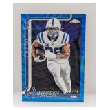 2025 Topps Ch Jonathan Taylor Blue Wave Ref /150