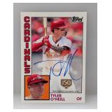 2019 Tyler O'neill Topps 1984 Auto Gold /150