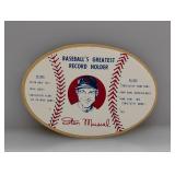 1963ï¿½Stanï¿½Musialï¿½Recordï¿½Holderï¿½Sticker