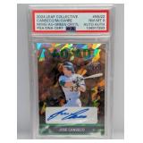 2024 Leaf Jose Canseco/Mark McGwire Auto PSA 8