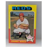 1975 Topps #260 Johnny Bench (All Star) HOF Reds