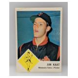 1963 Fleer #22 Jim Kaat