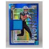 2025 Optic Tetairoa McMillan RC Blue Rookie Relic