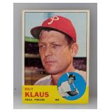 1963 Topps #551 Billy Klaus PhilliesHi # Series