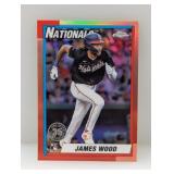 2025 Topps Chrome James Wood Rookie #15