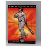 2001ï¿½Udï¿½Albertï¿½Pujolsï¿½Rookieï¿½Insertï¿½Breakoutï¿½Perf