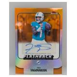 2025 Topps Finest Flashback Auto Tagovailoa /25