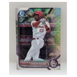 2022 Bowman Chrome Prospect Mojo Ref Jordan Walker
