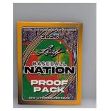 2026 Leaf Baseball Nation 1/1 Proof Pack