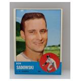 1963 Topps #568 - Bob Sadowski 'Angels'Hi # Seri