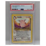 1999 Pokemon Jungle Clefable #17 PSA 7