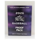 2026 Leaf Metal Baseball 1/1 Proof Pack