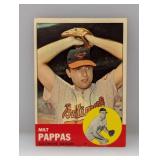 1963 Topps #358 - Milt Pappas 'Orioles'