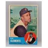 1963 Topps #540 Roberto Clemente HOF Hi # Series C