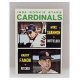 1964 Topps #262 Mike Shannon (Rookie) Cardinals