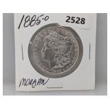 1885-O 90% Silv Morgan $1 Dollar