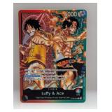 One Piece Luffy & Ace St30-001 L