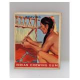 1933 Goudey Gum Weaving R73-Indian Gum Series 155